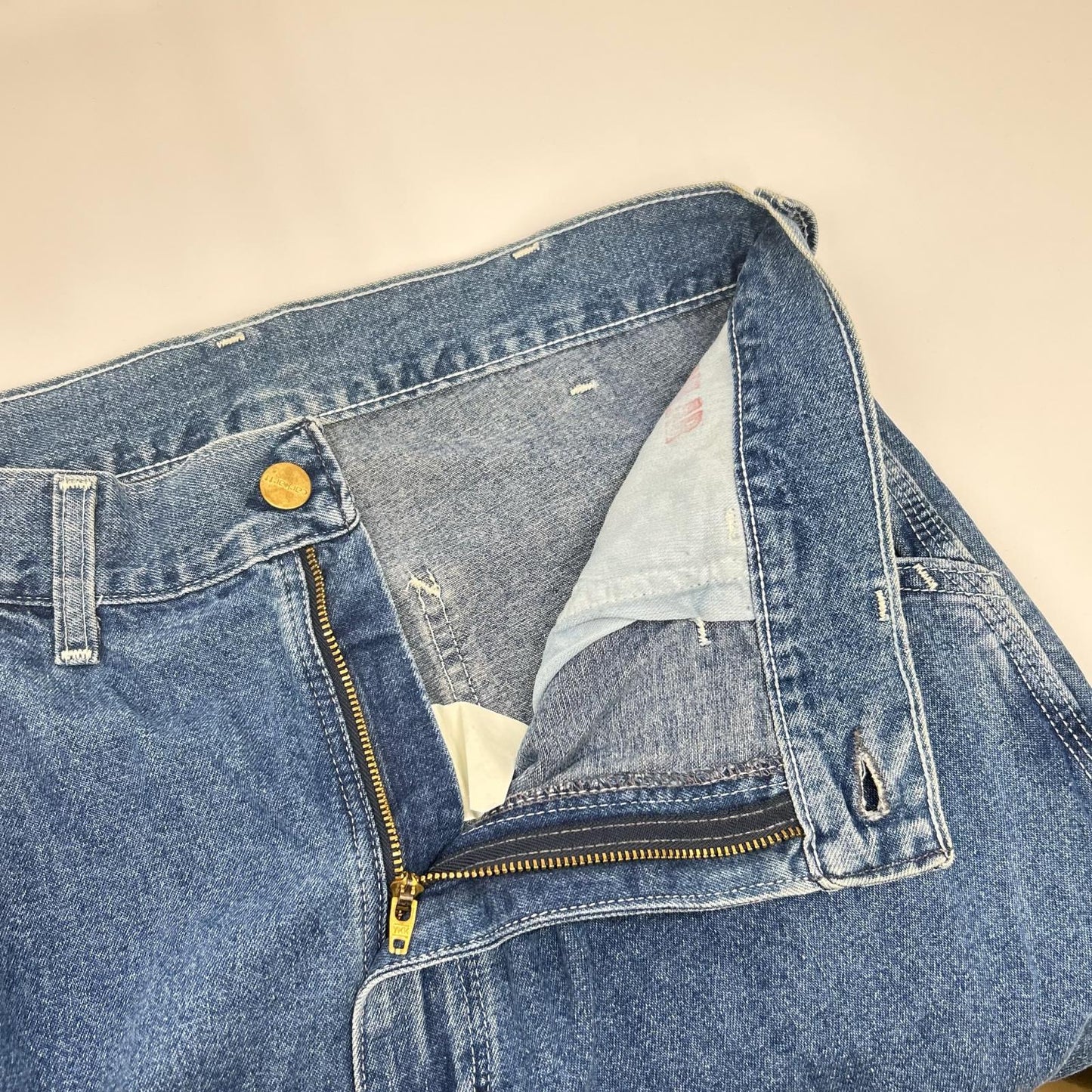 carhartt カーハート USA製　90s　ブルー ワイド デニムパンツ ボトムス