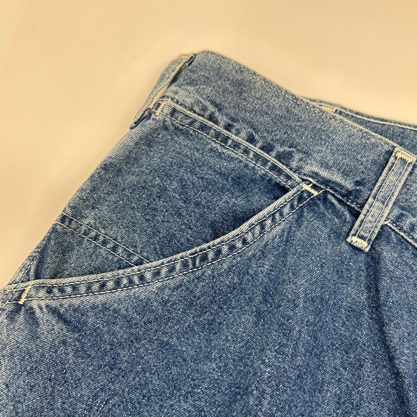 carhartt カーハート USA製　90s　ブルー ワイド デニムパンツ ボトムス