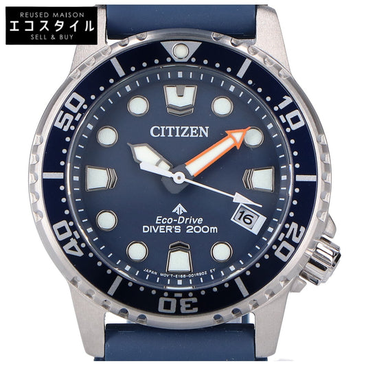 CITIZEN シチズン 【新品同様】EO2021-05L E168 MARINE PROMASTER プロマスター エコ・ドライブ ダイバーズウオッチ 腕時計