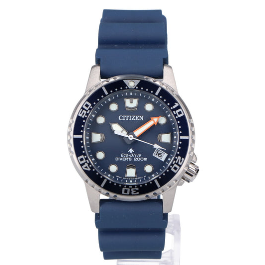 CITIZEN シチズン 【新品同様】EO2021-05L E168 MARINE PROMASTER プロマスター エコ・ドライブ ダイバーズウオッチ 腕時計