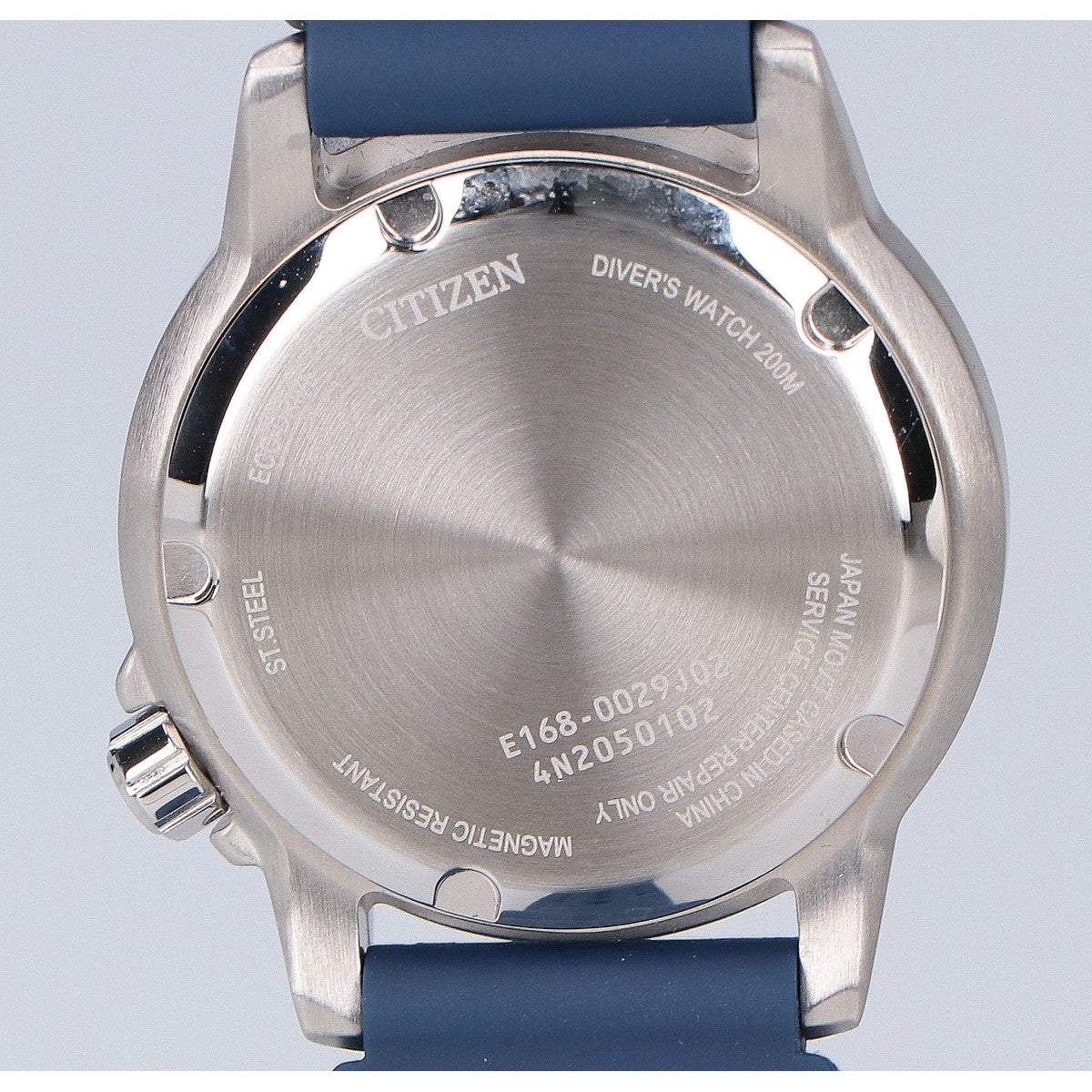 CITIZEN シチズン 【新品同様】EO2021-05L E168 MARINE PROMASTER プロマスター エコ・ドライブ ダイバーズウオッチ 腕時計