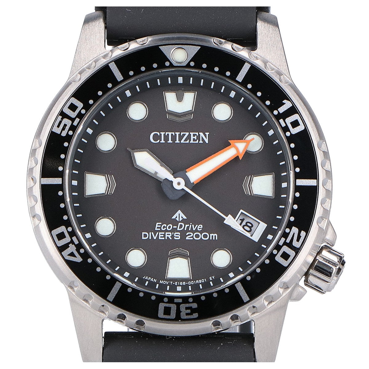 CITIZEN シチズン 【美品】EO2020-08E E168 MARINE PROMASTER プロマスター エコ・ドライブ ダイバーズウオッチ 腕時計