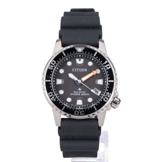 CITIZEN シチズン 【美品】EO2020-08E E168 MARINE PROMASTER プロマスター エコ・ドライブ ダイバーズウオッチ 腕時計
