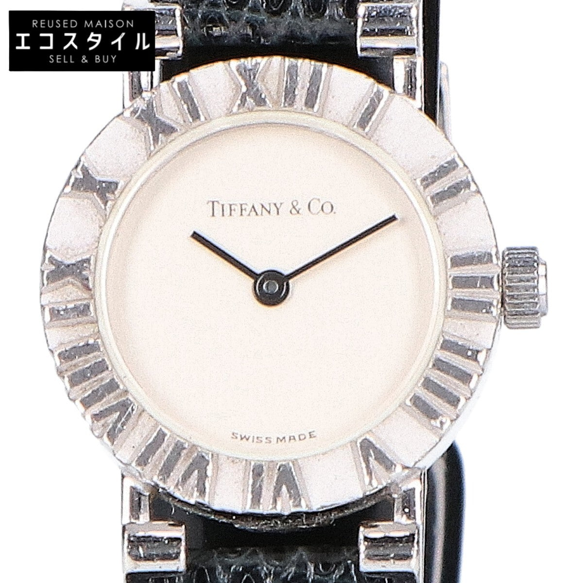 TIFFANY&Co. ティファニー STERLING SILVER 925 Atlas アトラス クオーツ 腕時計