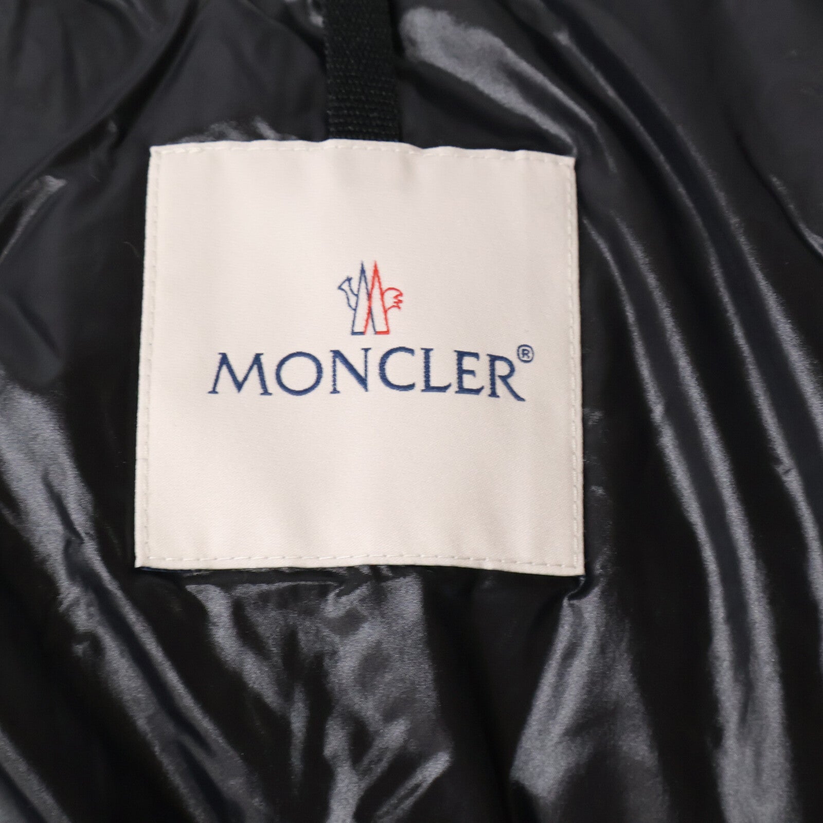 MONCLER モンクレール 【美品】MONTCLA モンクラ 内側ロゴ刺繍グログランテープ フーディダウンジャケット ジャケット