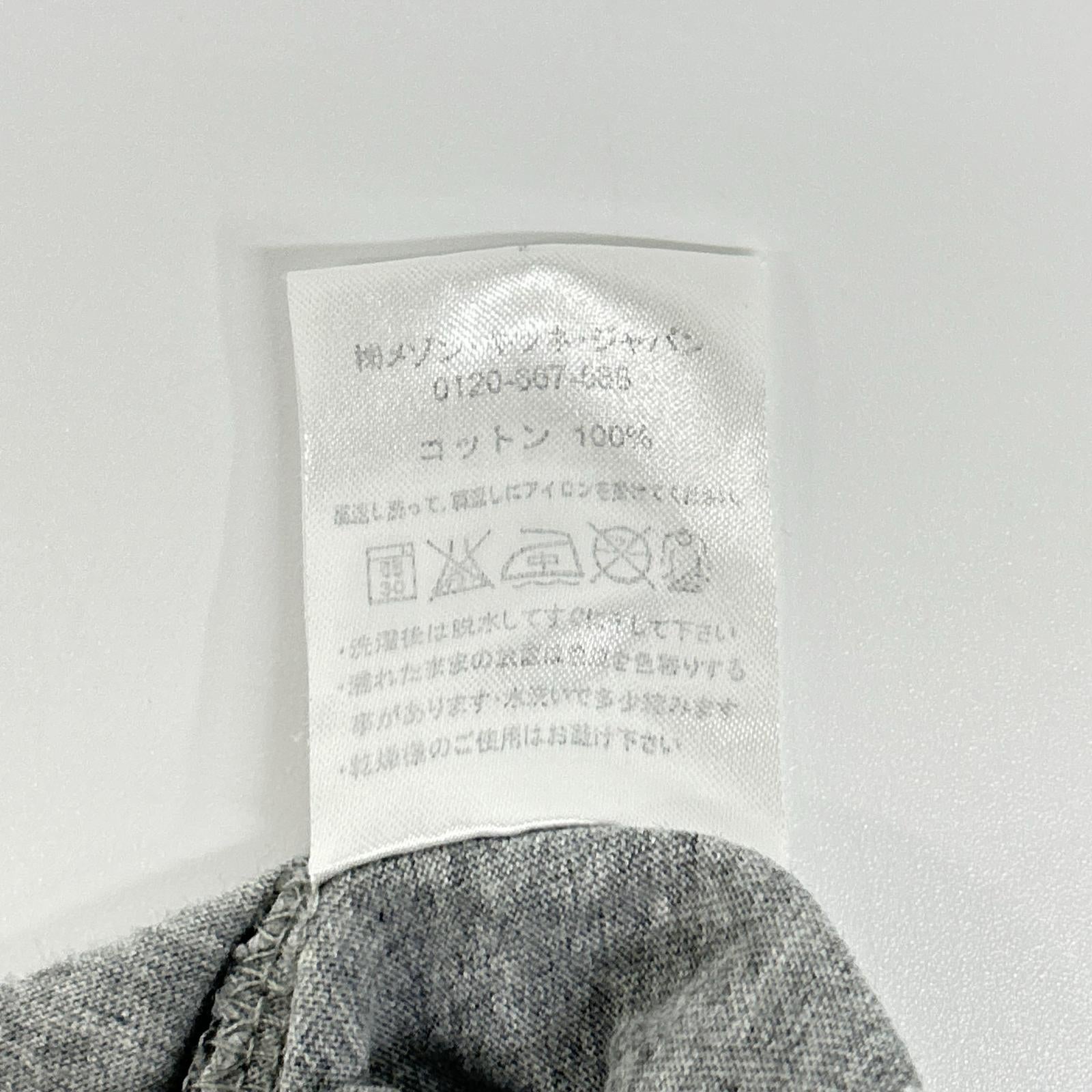 MAISON KITSUNE メゾンキツネ FW15U703 グレー Parisien 半袖Tシャツ トップス