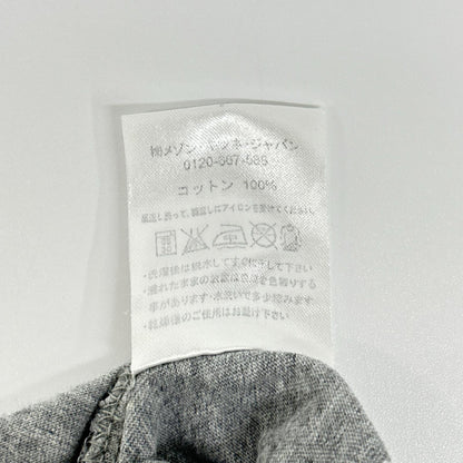 MAISON KITSUNE メゾンキツネ FW15U703 グレー Parisien 半袖Tシャツ トップス