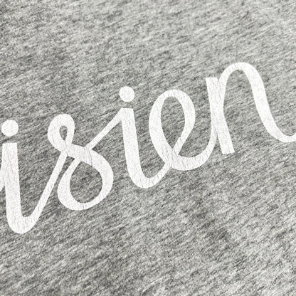 MAISON KITSUNE メゾンキツネ FW15U703 グレー Parisien 半袖Tシャツ トップス