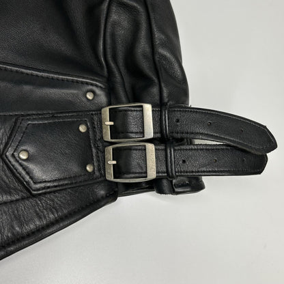 VANSON バンソン USA製 ドミネーター ブラック ダブルライダースジャケット ジャケット