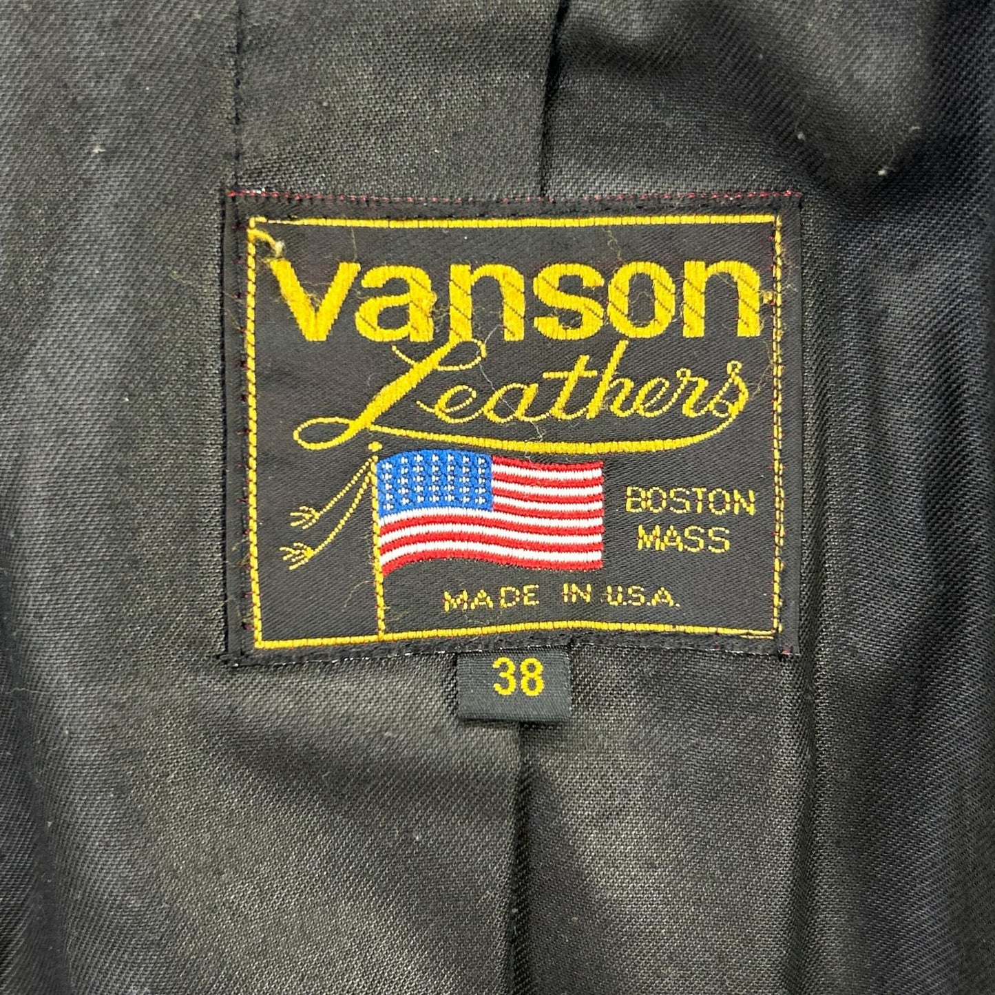 VANSON 范森 美国制造 Dominator 黑色双排扣机车夹克 夹克