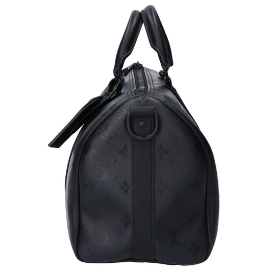 LOUIS VUITTON M28370 Monogram Midnight Keepall Bandouliere 35 Shoulder Bag