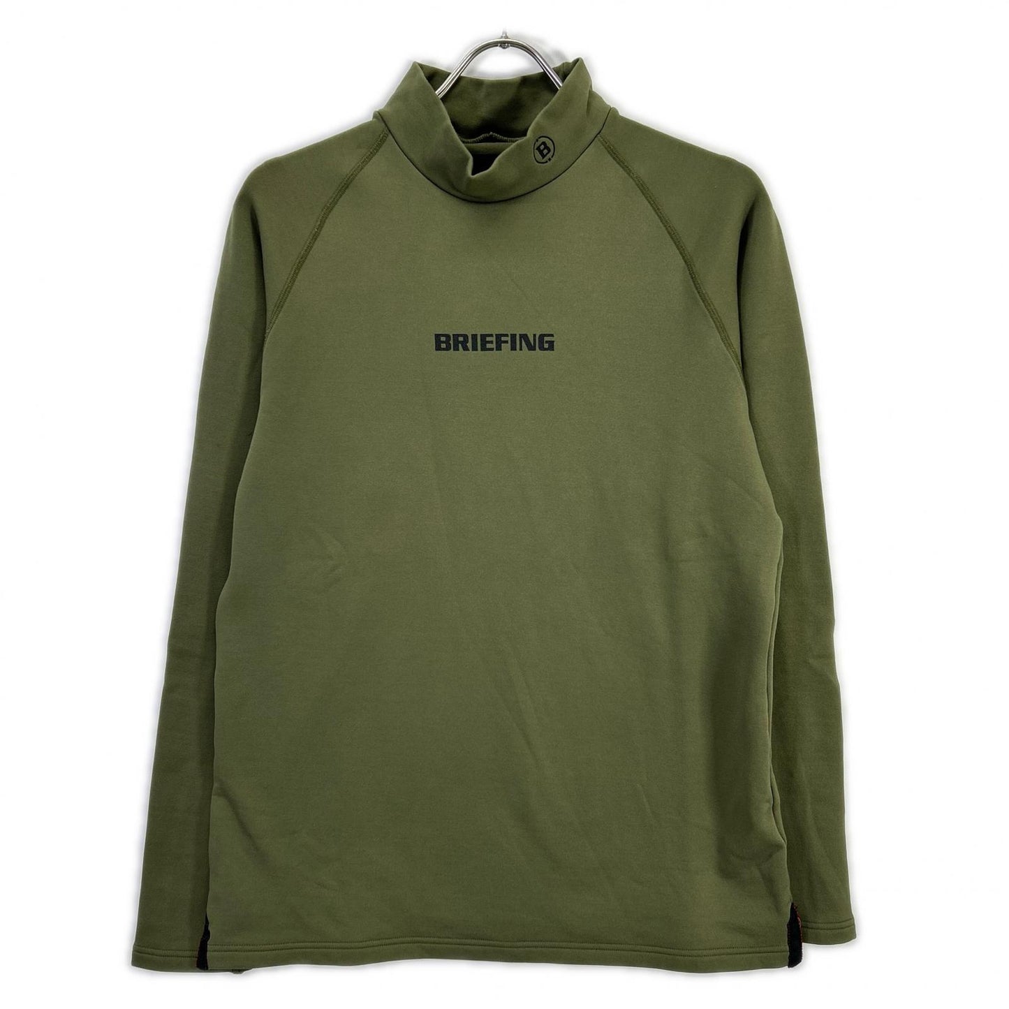 BRIEFING ブリーフィング BRG253M50 カーキ MS WARM LS HIGHNECK トップス