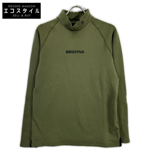 BRIEFING ブリーフィング BRG253M50 カーキ MS WARM LS HIGHNECK トップス