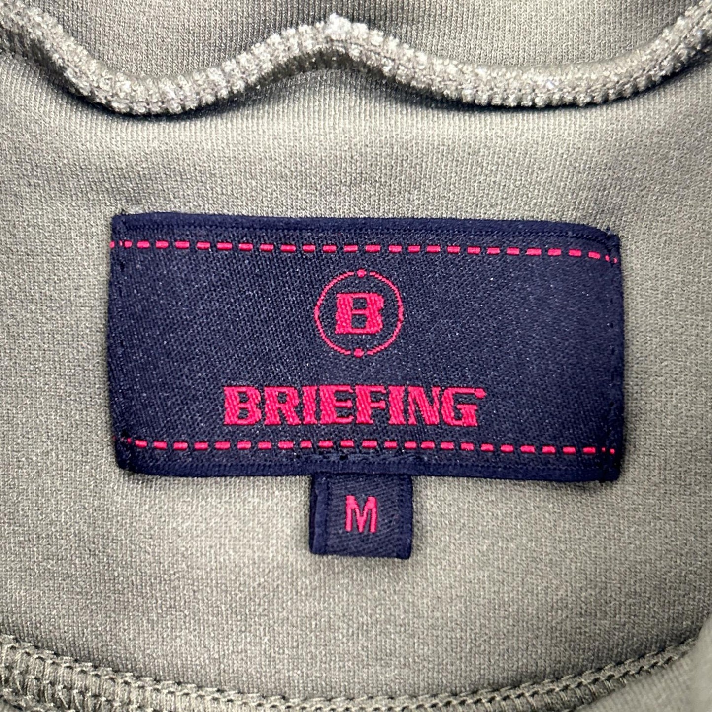 BRIEFING ブリーフィング BRG253M50 カーキ MS WARM LS HIGHNECK トップス