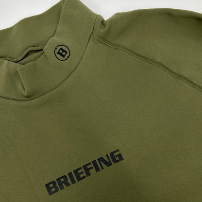 BRIEFING ブリーフィング BRG253M50 カーキ MS WARM LS HIGHNECK トップス