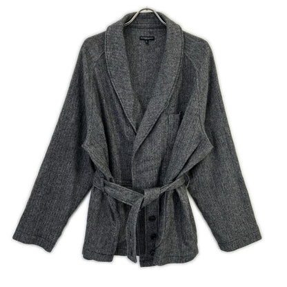 Engineered Garments 24AW 灰色 Smoking Jacket 人字纹夹克 夹克