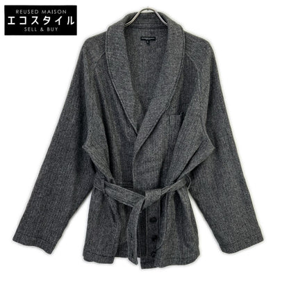 Engineered Garments 24AW 灰色 Smoking Jacket 人字纹夹克 夹克