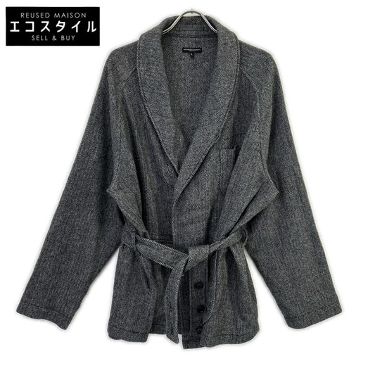 Engineered Garments 24AW Grey Smoking Jacket Smoking Herringbone Jacket