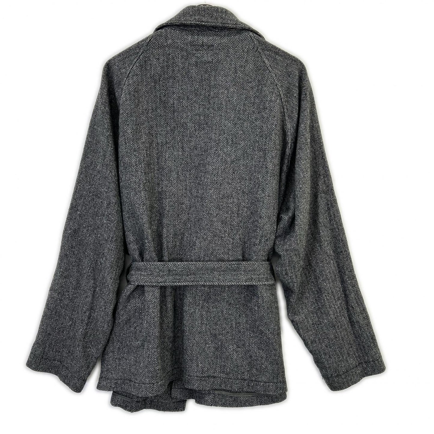 Engineered Garments エンジニアードガーメンツ 24AW グレー Smoking Jacket スモーキングヘリンボーンジャケット ジャケット