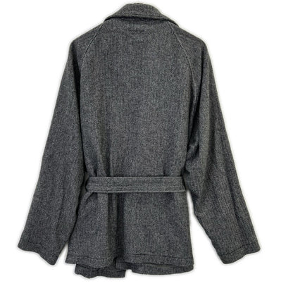 Engineered Garments エンジニアードガーメンツ 24AW グレー Smoking Jacket スモーキングヘリンボーンジャケット ジャケット