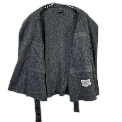 Engineered Garments 24AW 灰色 Smoking Jacket 人字纹夹克 夹克