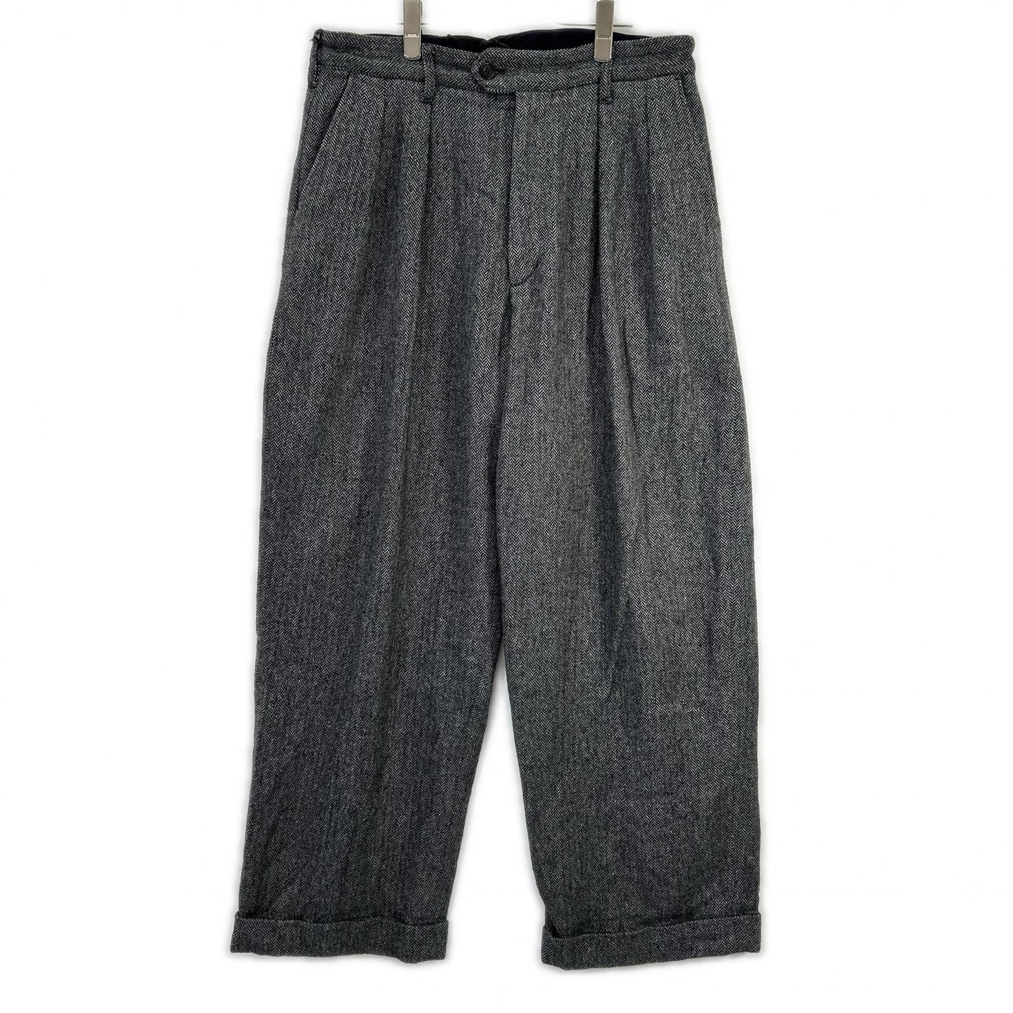 Engineered Garments 工程学服装 灰色 Carlyle 长裤 人字纹 卡莱尔裤子 下装