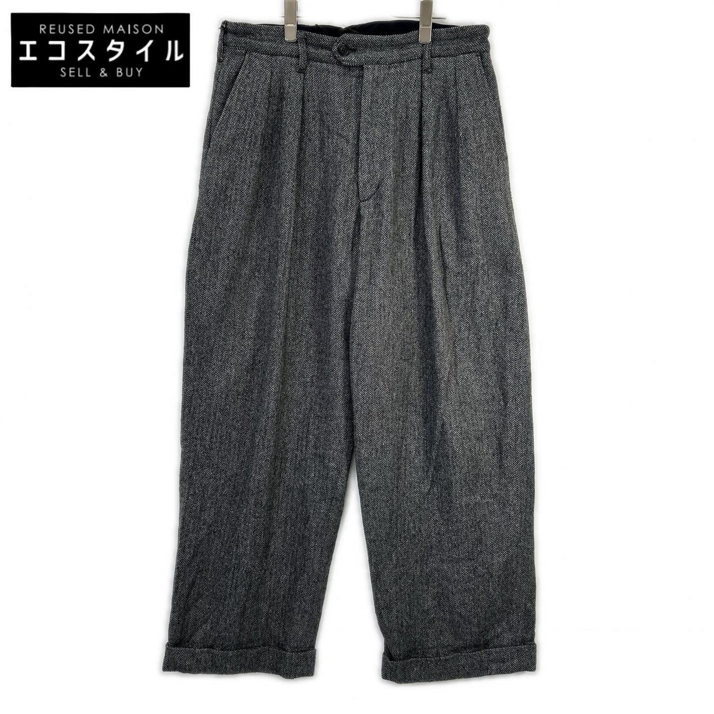 Engineered Garments 工程学服装 灰色 Carlyle 长裤 人字纹 卡莱尔裤子 下装