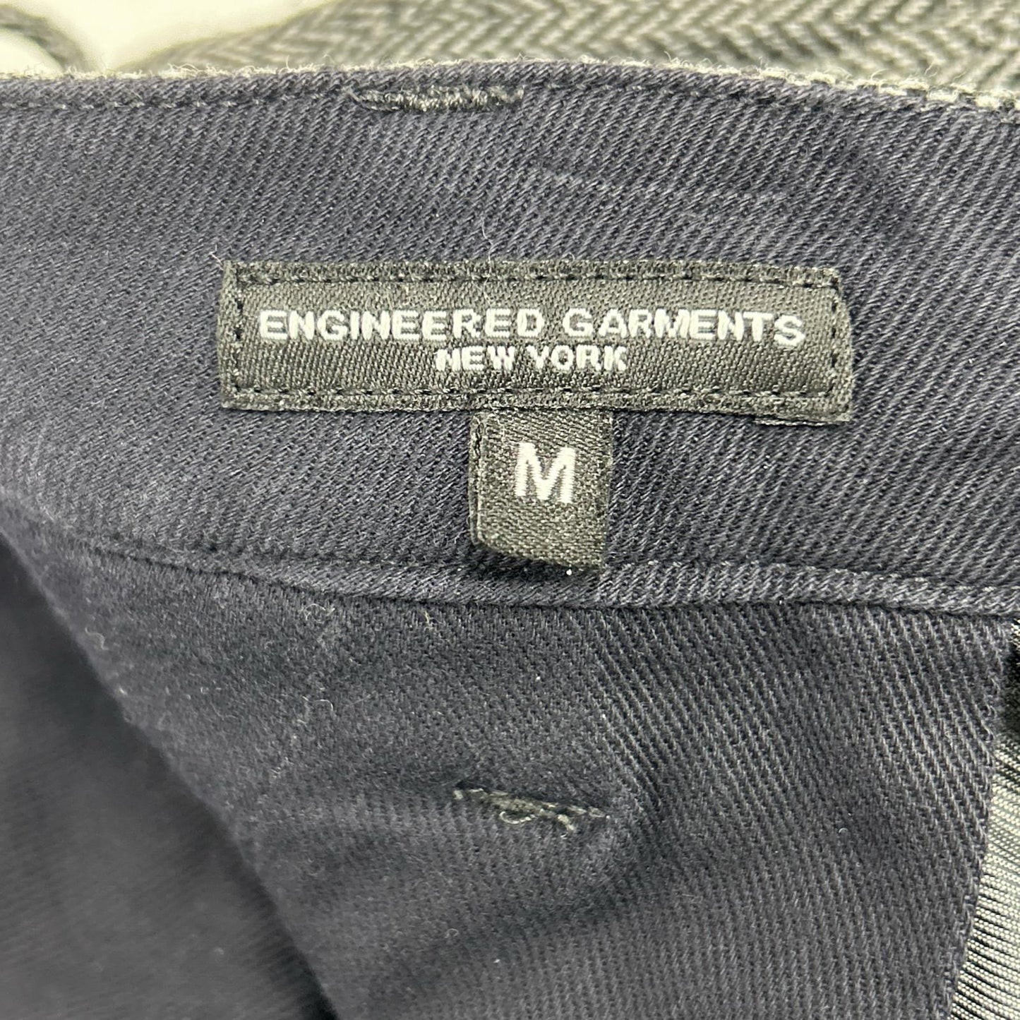 Engineered Garments 工程学服装 灰色 Carlyle 长裤 人字纹 卡莱尔裤子 下装