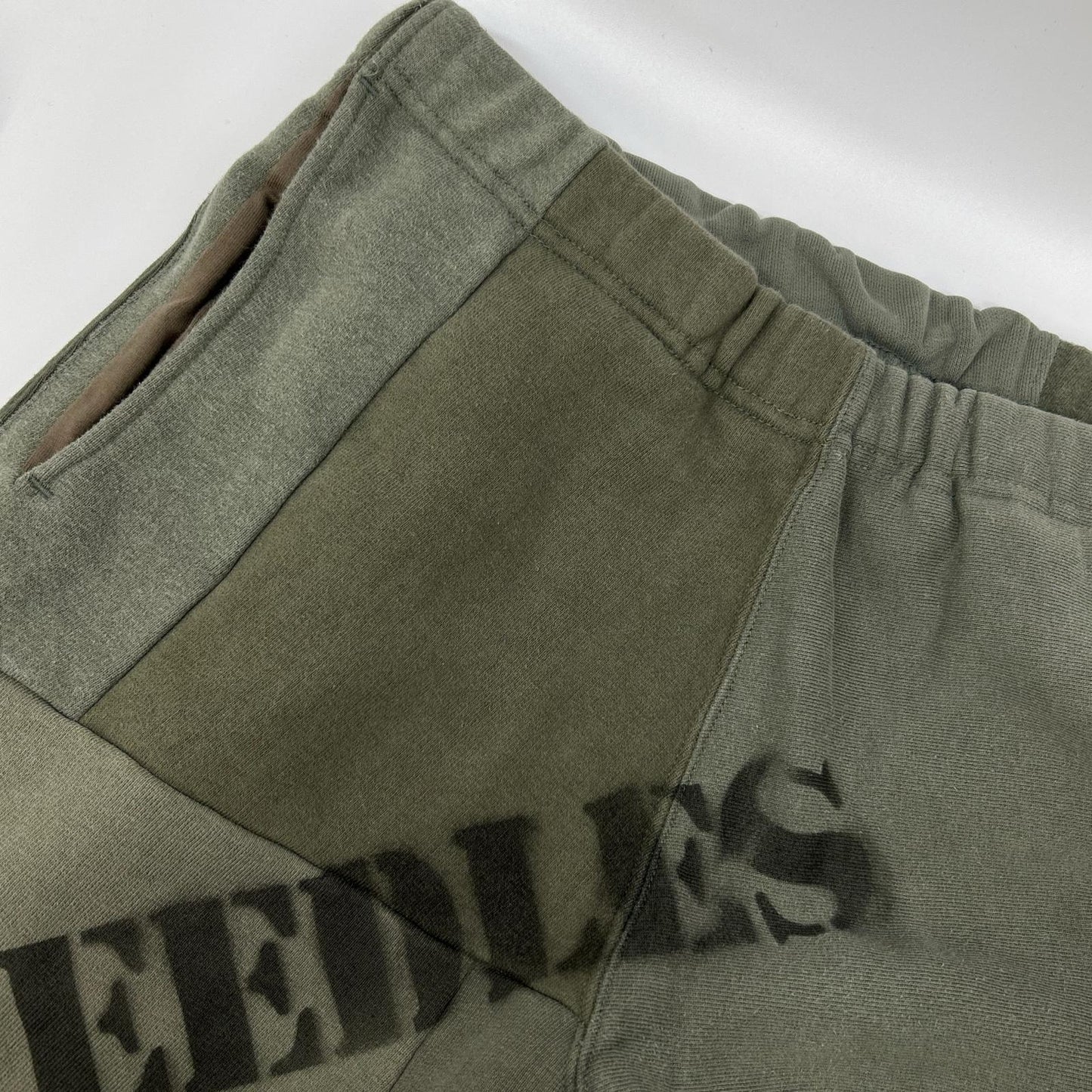 needles ニードルズ カーキ Rebuild by Needles 23SS Army Sweatパンツ ボトムス