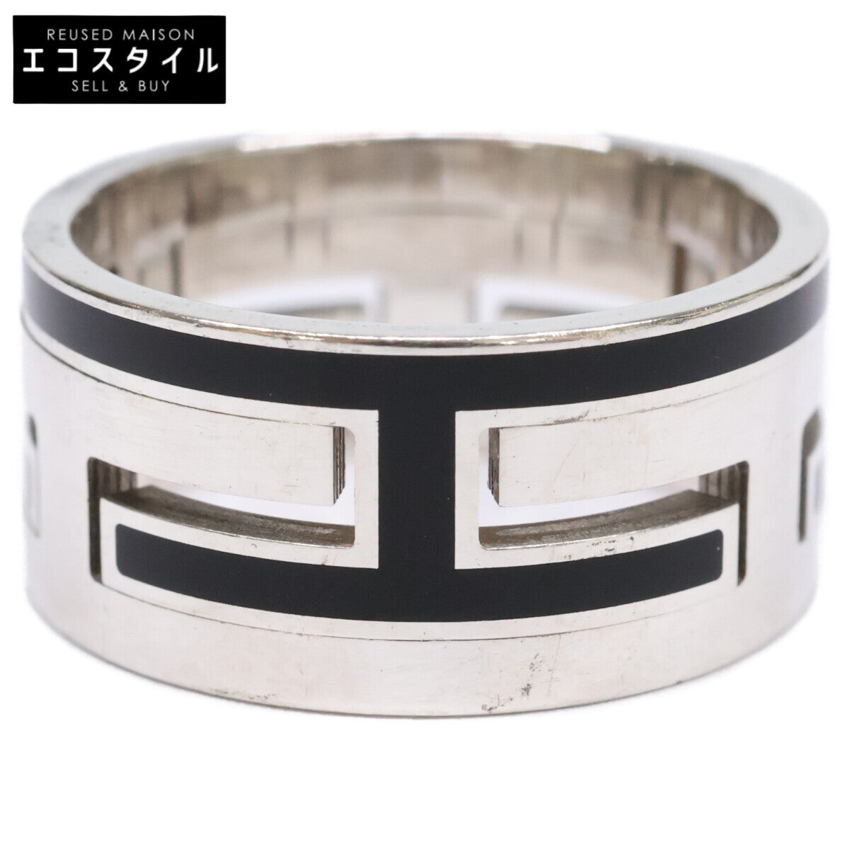 HERMES エルメス Ag925 Move H ムーブアッシュ リング 指輪