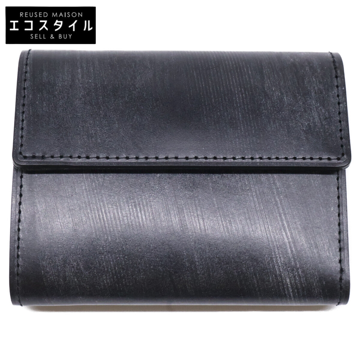 PORTER ポーター 【新品同様】185-02258 BILL BRIDLE WALLET ビル ブライドル ウォレット 三つ折り財布（小銭入れあり）