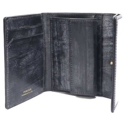 PORTER ポーター 【新品同様】185-02258 BILL BRIDLE WALLET ビル ブライドル ウォレット 三つ折り財布（小銭入れあり）
