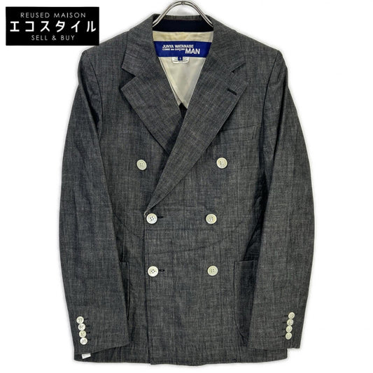 JUNYA WATANABE MAN ジュンヤワタナベマン 02年 WG-J050 グレー ダブルテーラードジャケット ジャケット