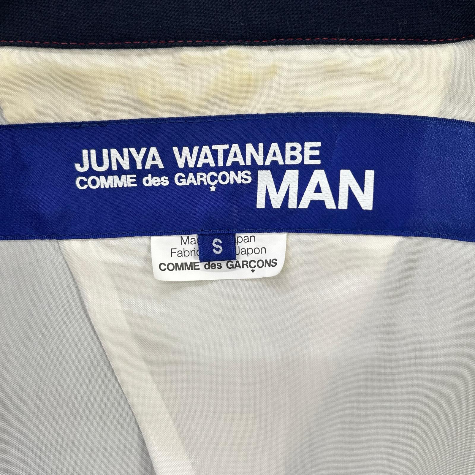 JUNYA WATANABE MAN ジュンヤワタナベマン 02年 WG-J050 グレー ダブルテーラードジャケット ジャケット