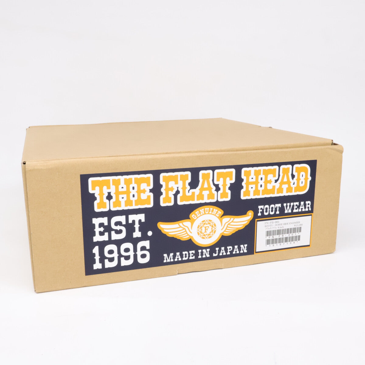 THE FLAT HEAD ザ フラットヘッド 【新品同様】FN-FB-001 ホースハイド エンジニアブーツ シューズ
