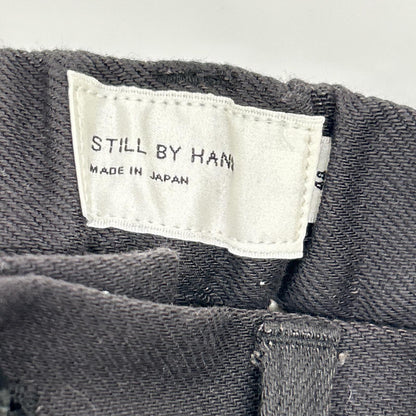 STILL BY HAND PT07254 100%纯棉锥形西裤 下装