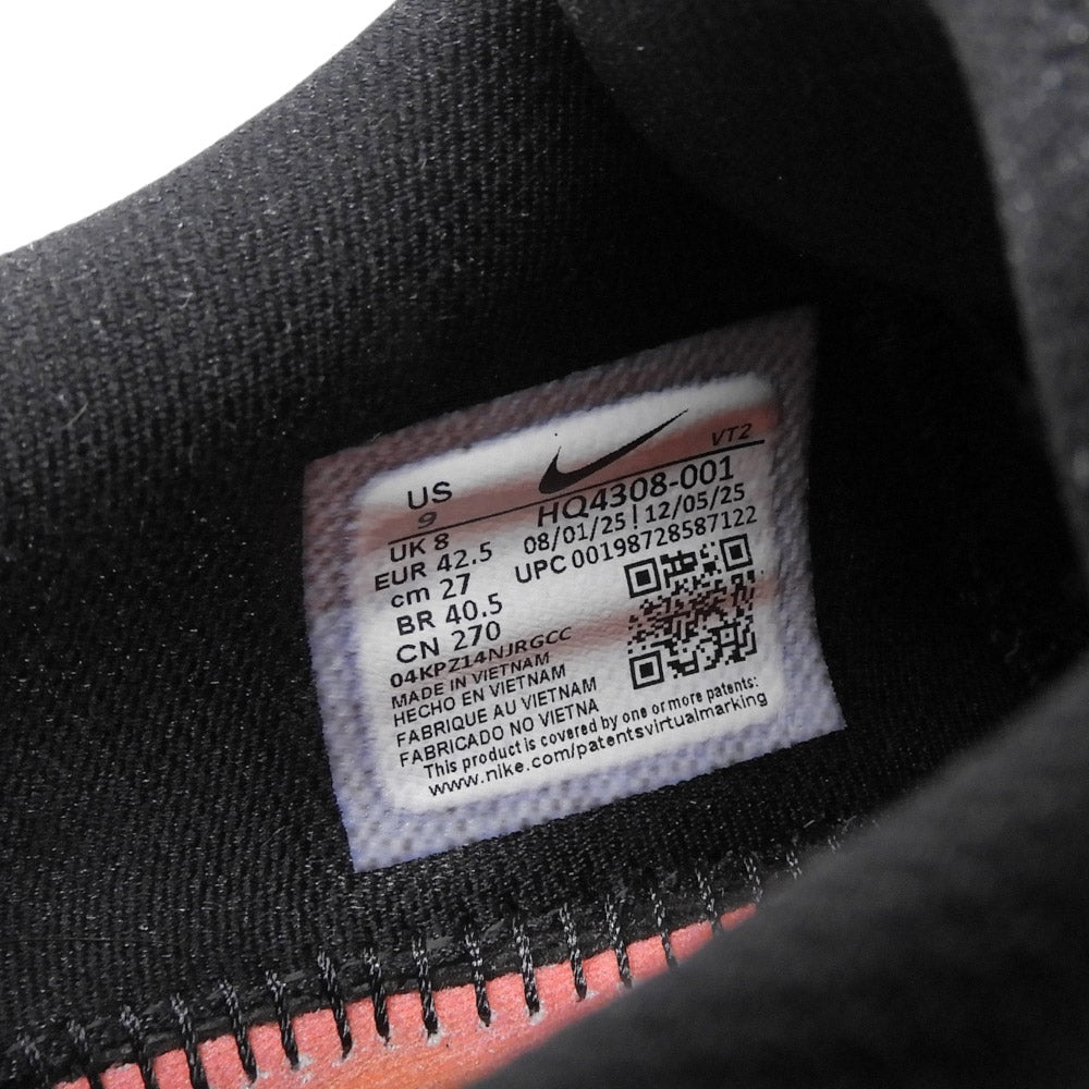 NIKE ナイキ 美品 MIND002 Black/Hyper Crimson シューズ メンズ ブラック/オレンジ 27cm HQ4308-001 シューズ