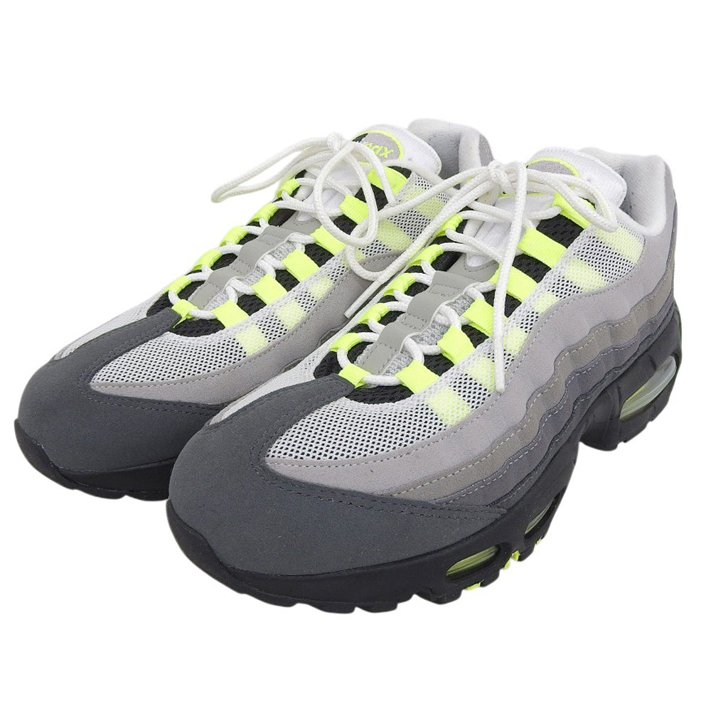 NIKE ナイキ 美品 Air Max 95 OG Big Bubble Neon Yellow シューズ メンズ ネオンイエロー 25.5cm HM4740-001 シューズ
