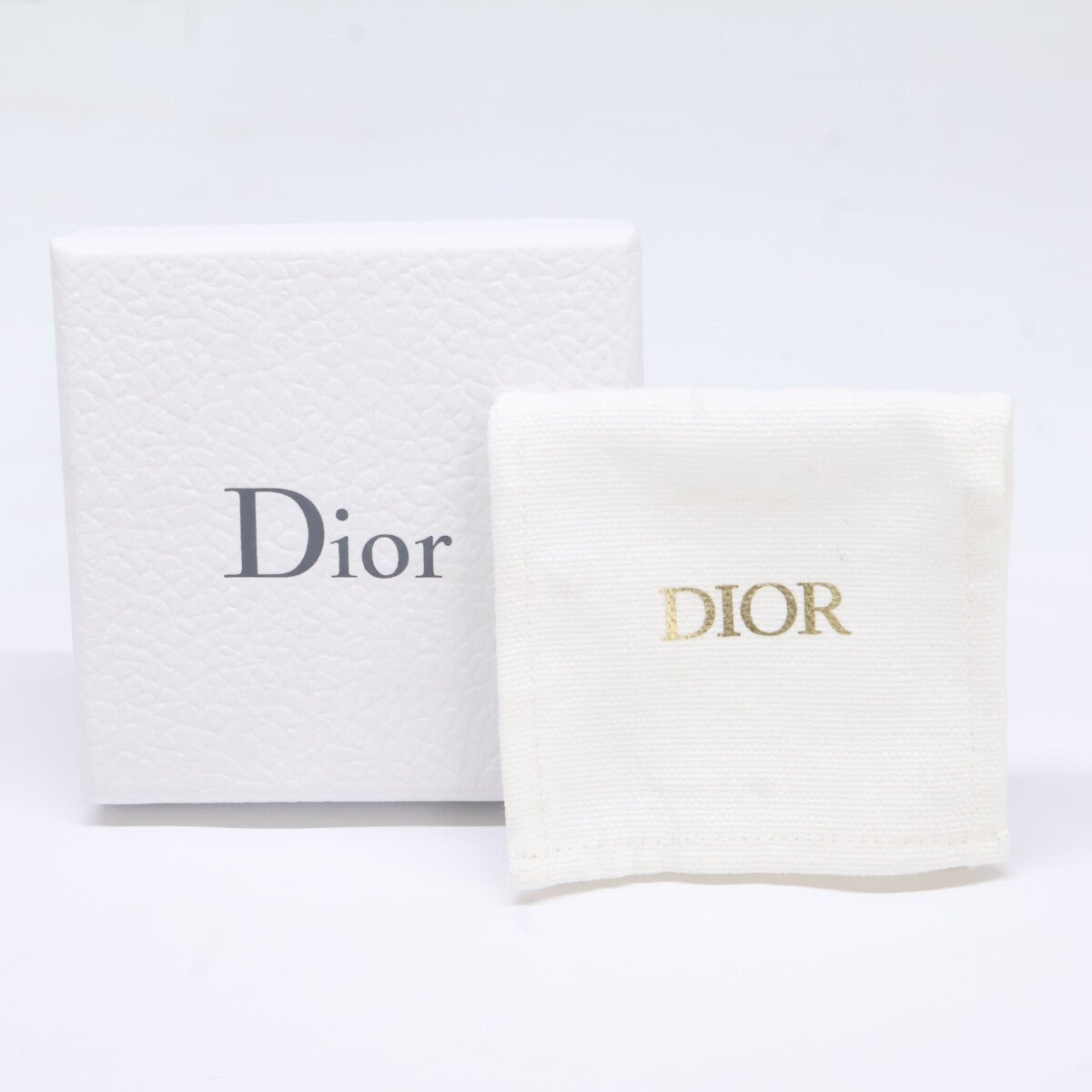Christian Dior クリスチャンディオール CDロゴ ラインストーン スタッド ピアス