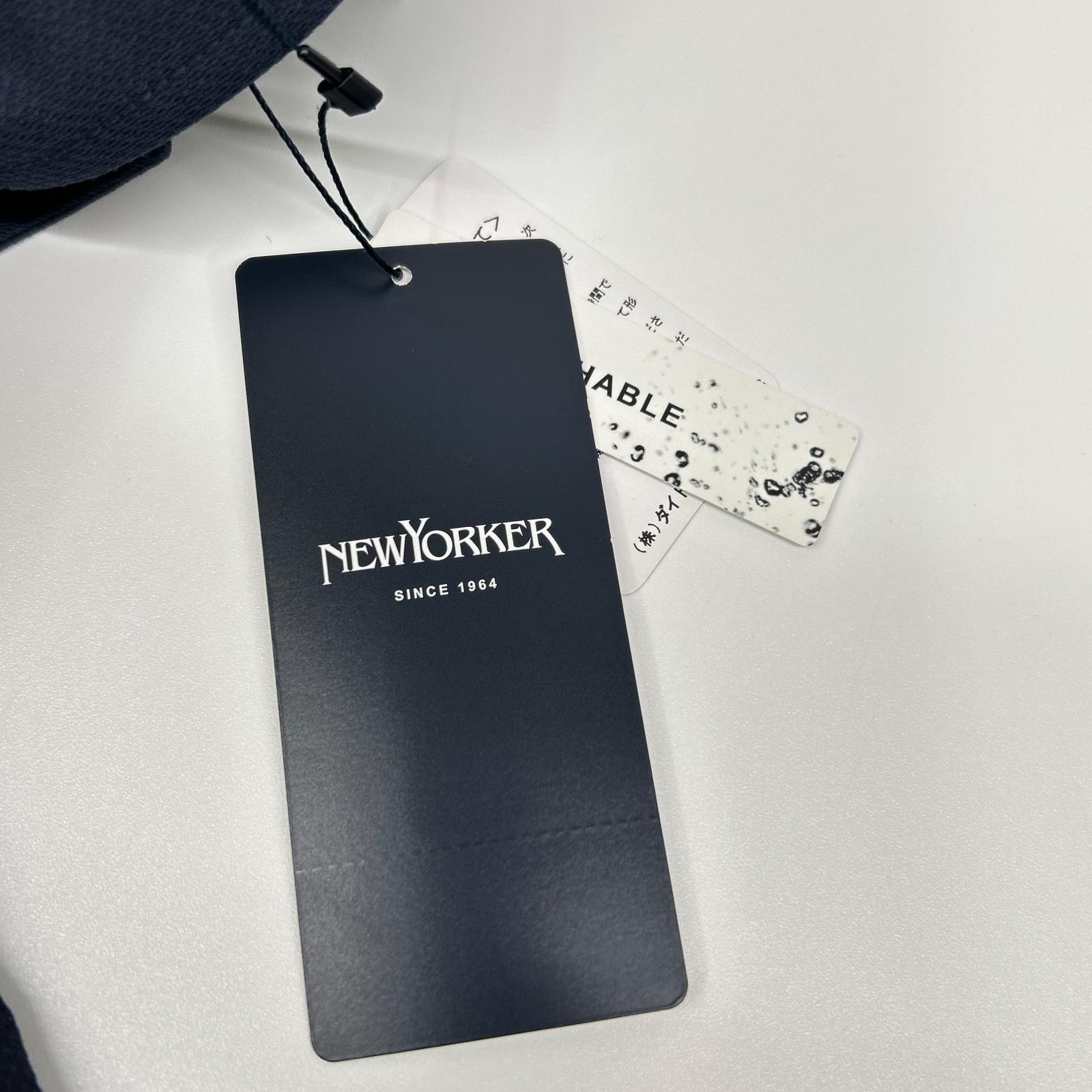 NEWYORKER ニューヨーカー ダブルカバーバスケット カミーチャブレザー ジャケット