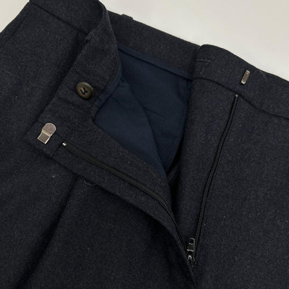 HERMES エルメス センタープレス スラックスパンツ ボトムス