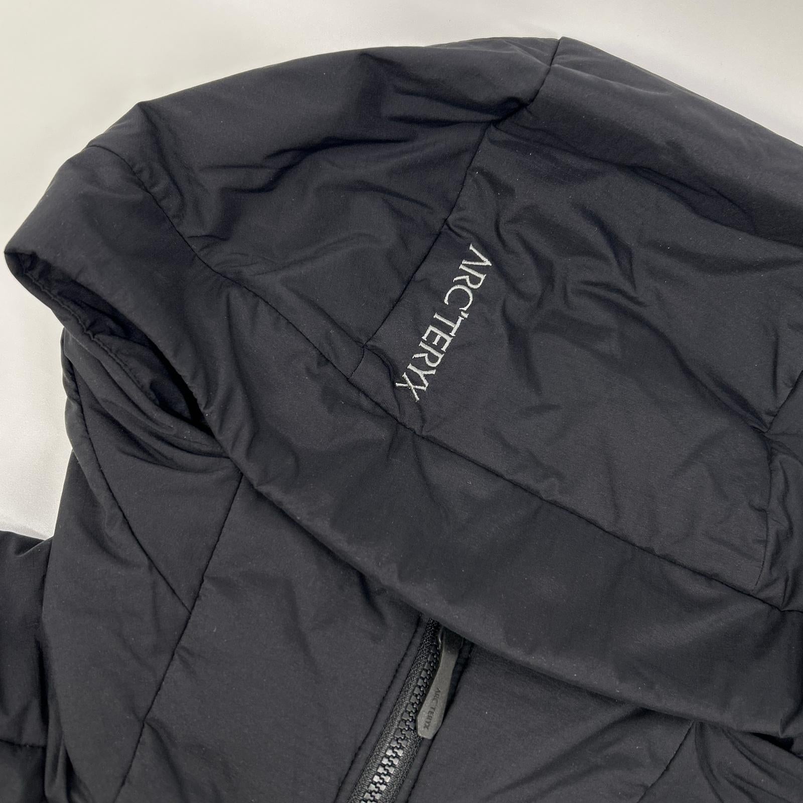 ARC'TERYX FW24 X000007302 Black Atom Heavyweight Hoody Jacket