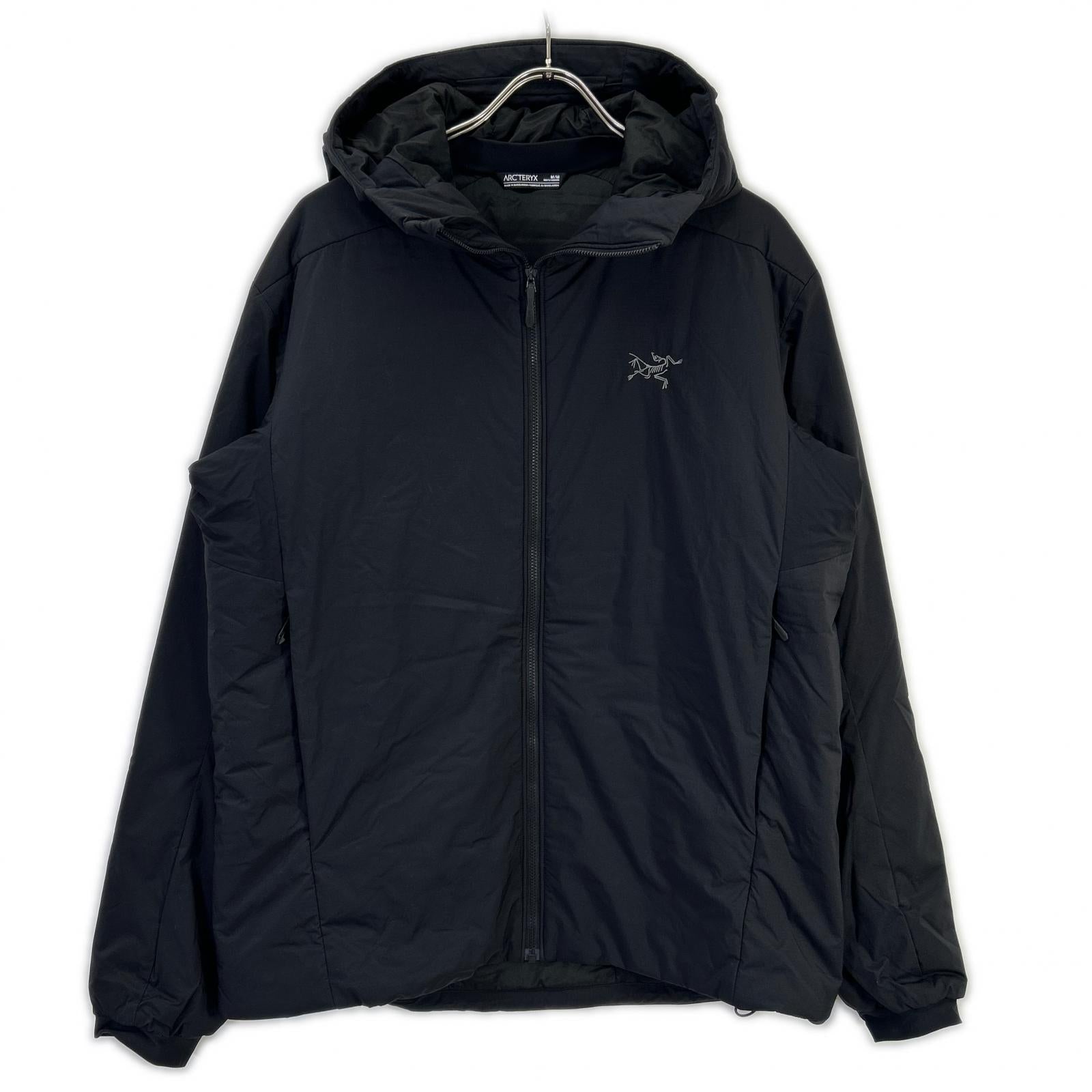 ARC'TERYX FW24 X000007302 Black Atom Heavyweight Hoody Jacket