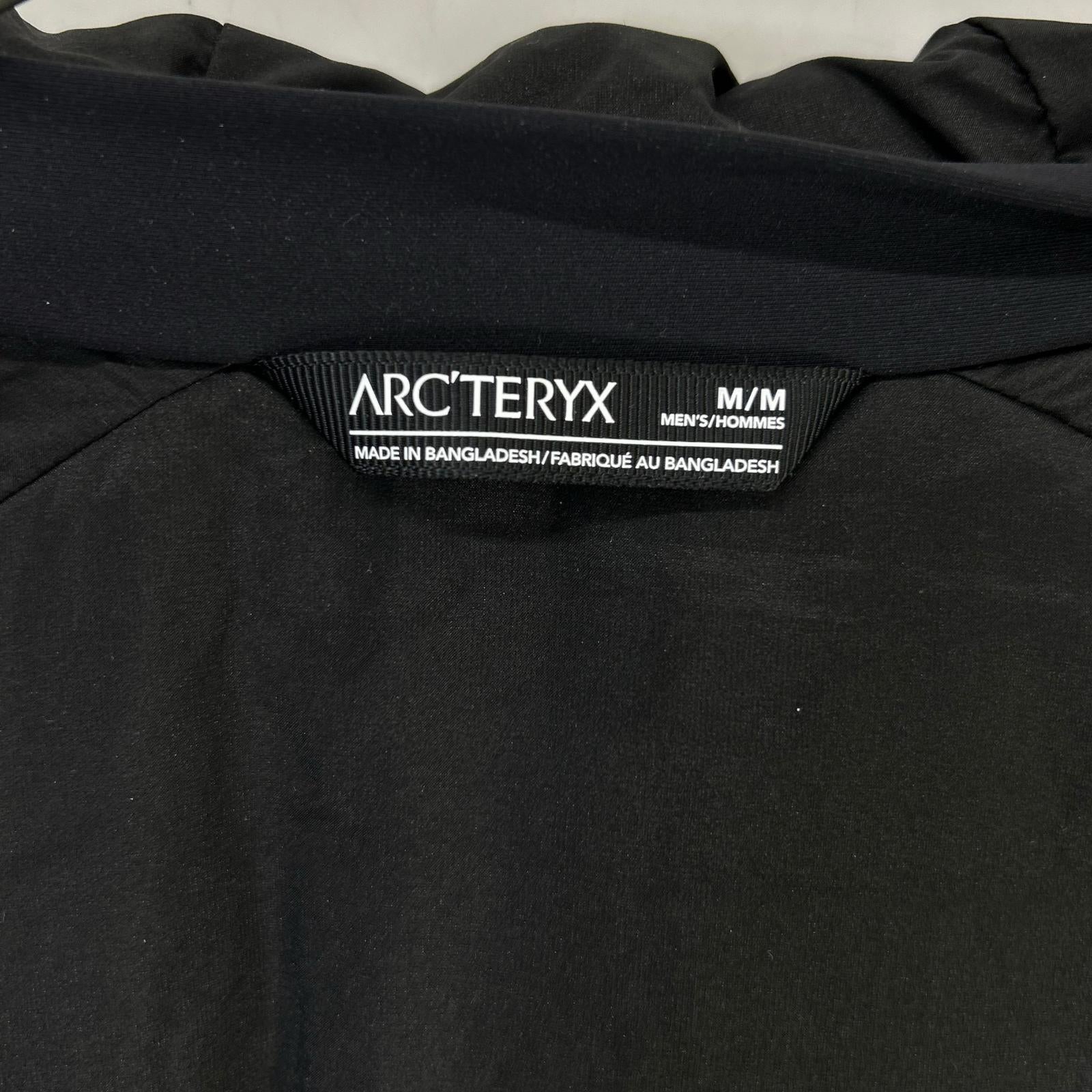ARC'TERYX アークテリクス FW24 X000007302 ブラック Atom Heavyweight Hoody ジャケット