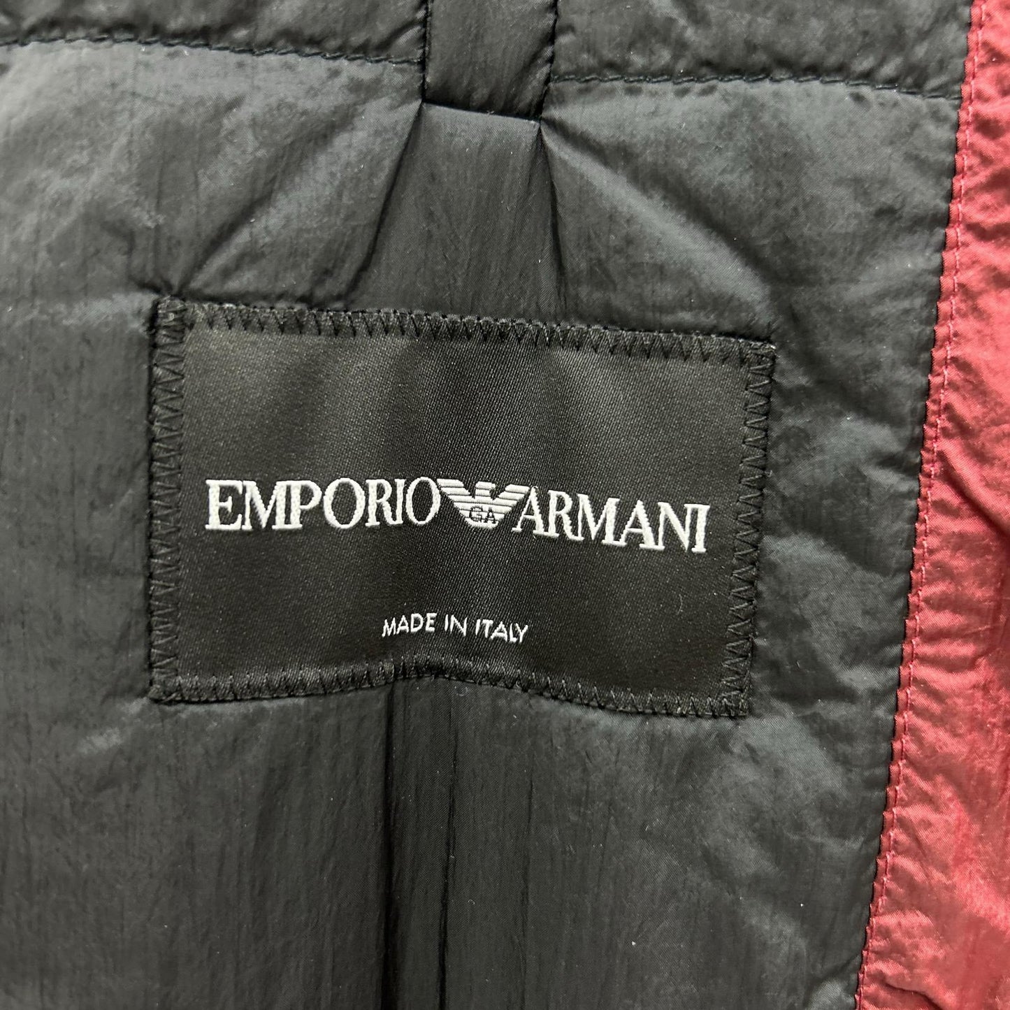 EMPORIOARMANI エンポリオアルマーニ ブラック 91L510 ベルト付き ロングコート コート