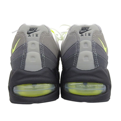 NIKE ナイキ 新品同様 Air Max 95 OG Big Bubbleスニーカー シューズ レディース ネオンイエロー 24cm IO0026-001 シューズ