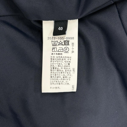 green label relaxing グリーンレーベルリラクシング ネイビー 洗濯可能 ノーカラージャケット パンツスーツ スーツ セットアップ