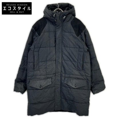Barbour バブアー ブラック ファイバーダウンコート コート