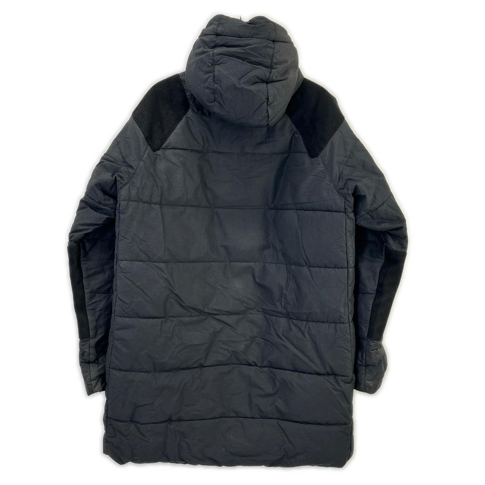 Barbour バブアー ブラック ファイバーダウンコート コート