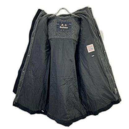 Barbour バブアー ブラック ファイバーダウンコート コート